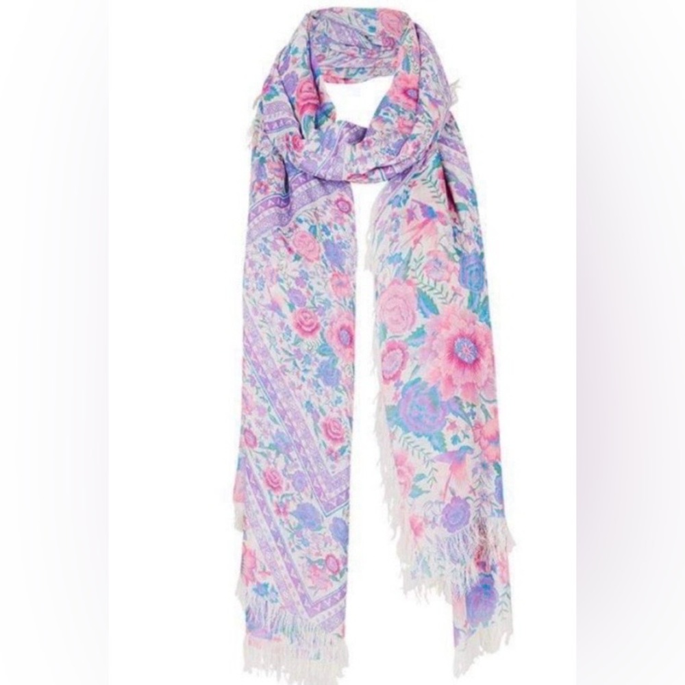 Spell Babushka Lavender Travel Scarf
